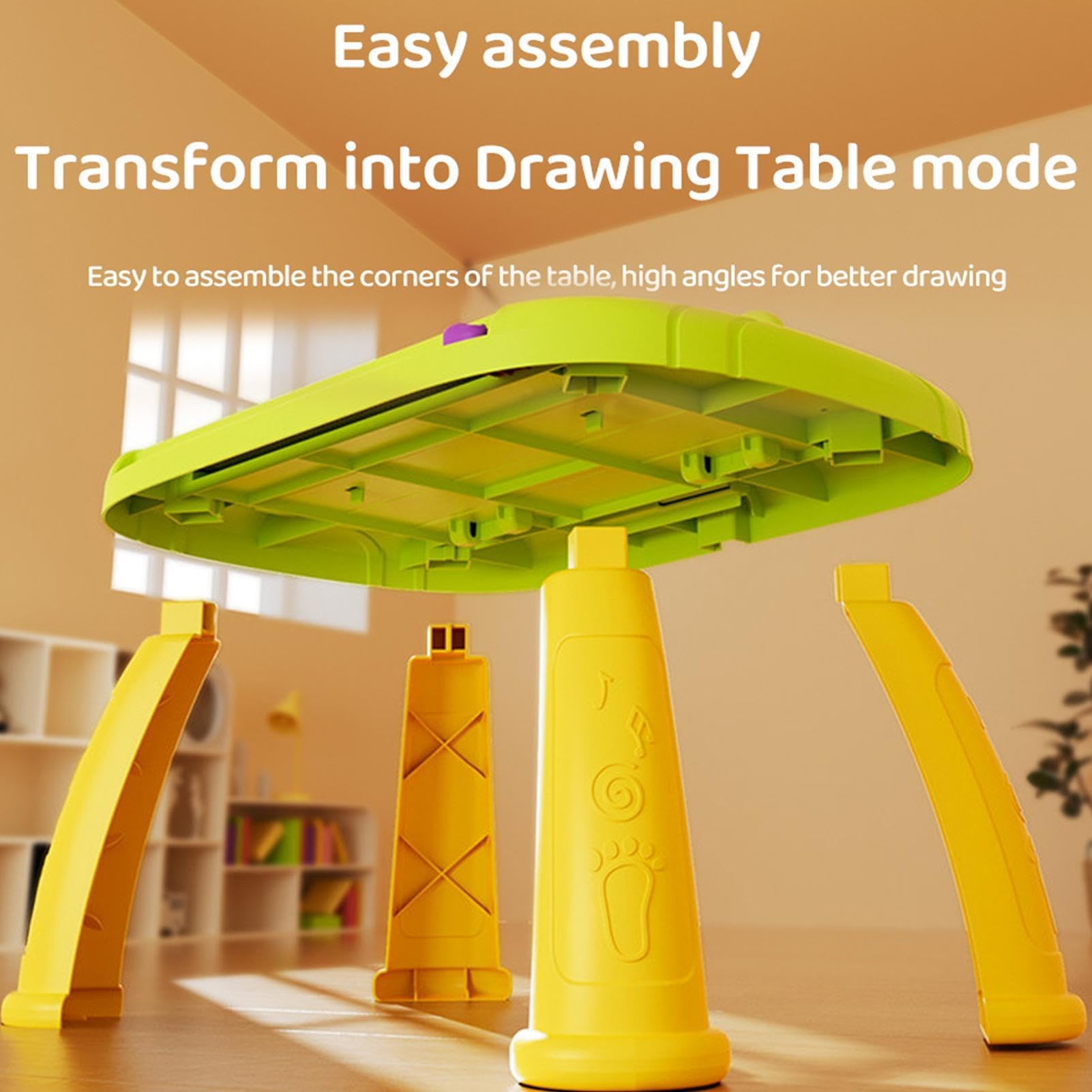 Lavagna Magnetica da Disegno Timbri Schermo Cancellabile Giocattoli | Tavoletta Magnetica Portatile da Disegno per Bambini, Casa, Classe, Homeschool, Asilo, Sala Giochi, Viaggio, Uso