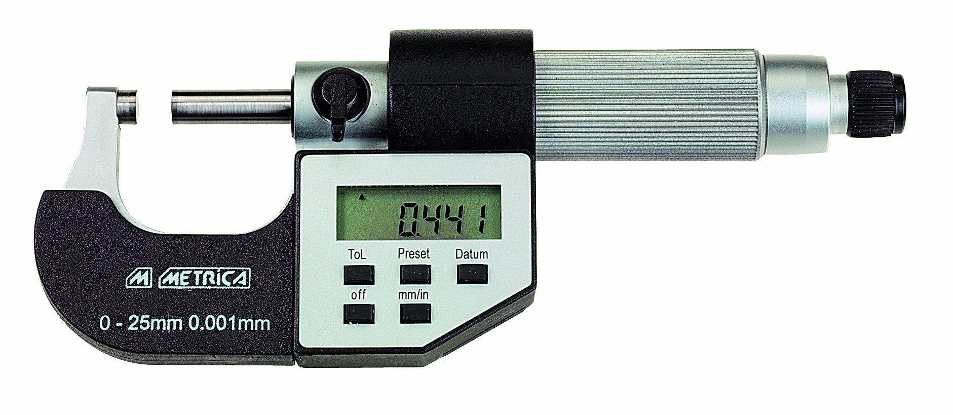 Micromètre électronique digital 25-50 mm à haute résolution Metrica 44203