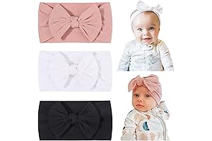 Jollybows - Boutique 3PCS Baby Newborn Nylon Headbands