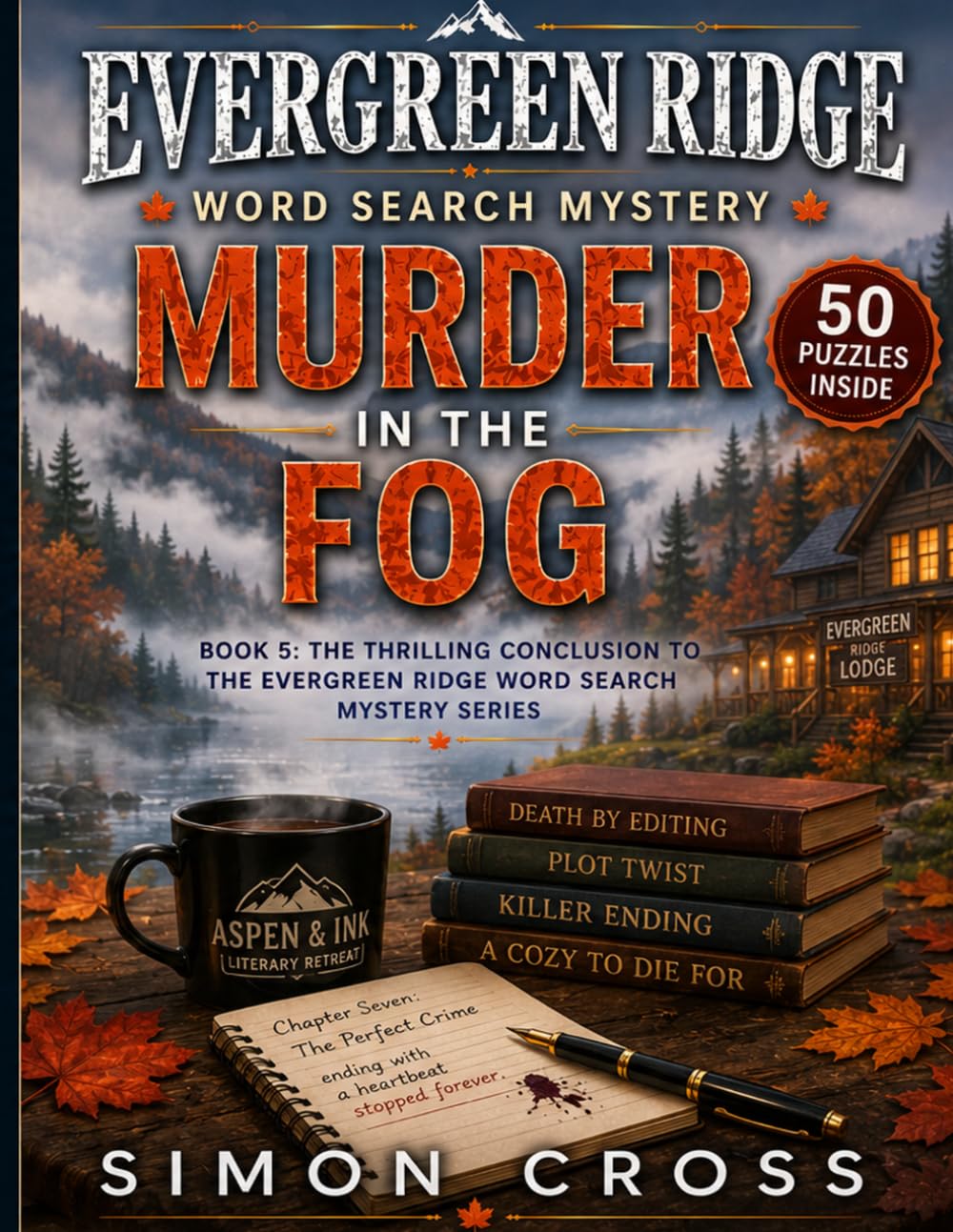 Murder in the Fog: An Evergreen Ridge Word Search Mystery