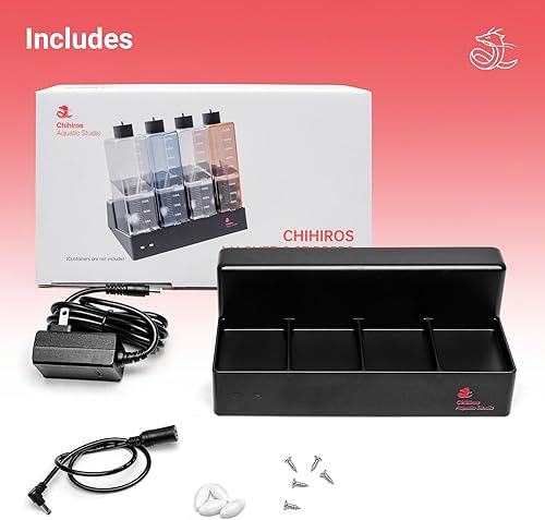 Miniatura 4 de Chihiros - Agitadores magnéticos de dosificación, sistema de dosificación de acuario controlado por aplicación, base agitadora de nutrientes para