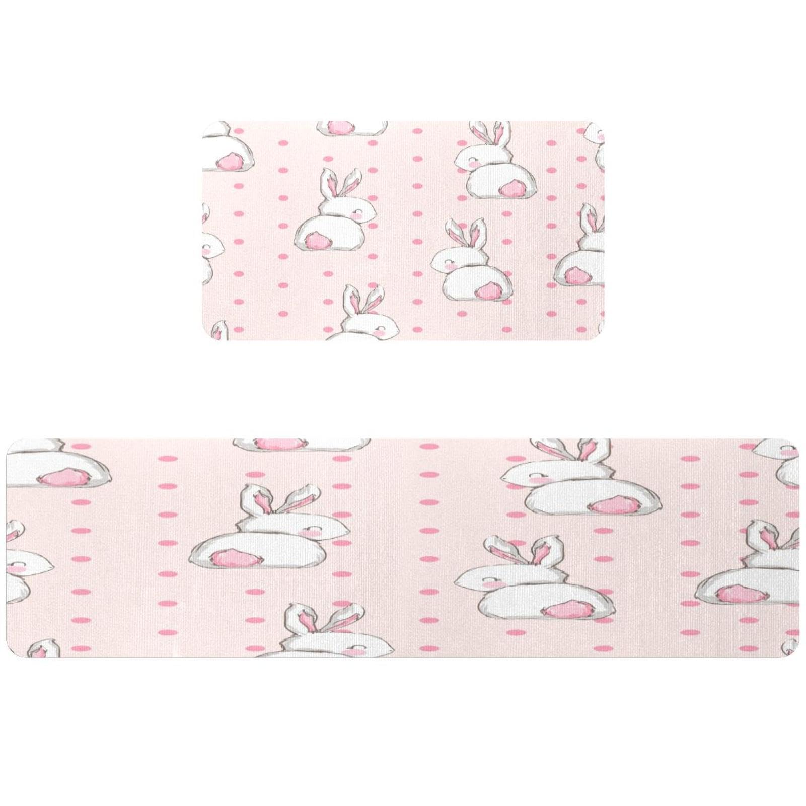 Tapete de cocina antideslizante 2 piezas alfombra de pasillo lavable VAPOKF