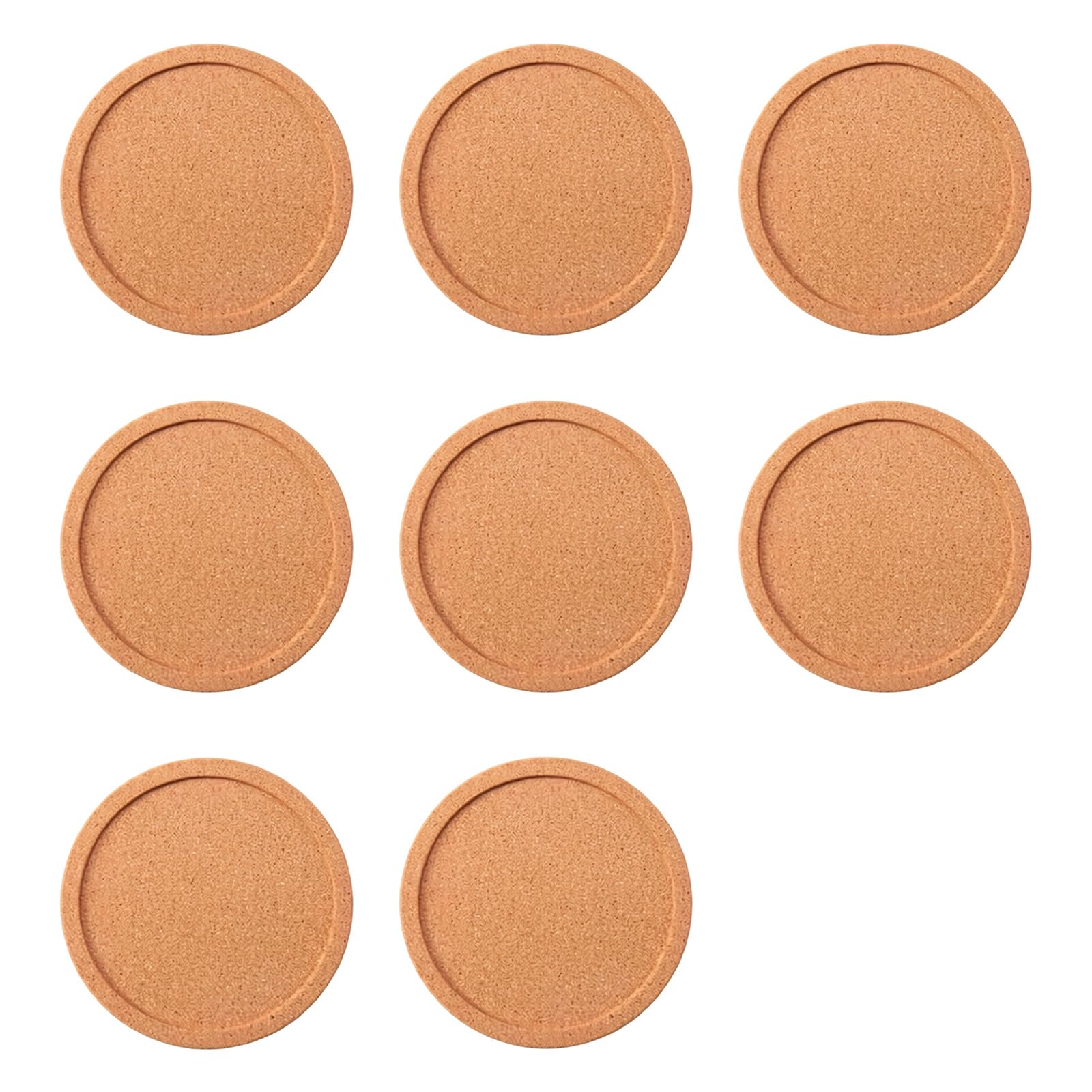4Pcs Natural Softwood Drink Pad with Nonslip Base Ideal for Coffee Mugs and Hot Beverages Seal Drink Drinkholders