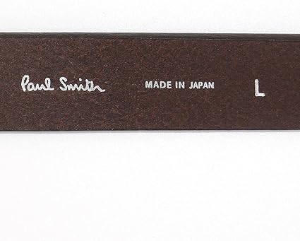 105cm❤️‍❤️‍ゴールドロゴ メンズベルト　ななななな Paul Smith（ポールスミス）の「カラーステッチ エンボスロゴ