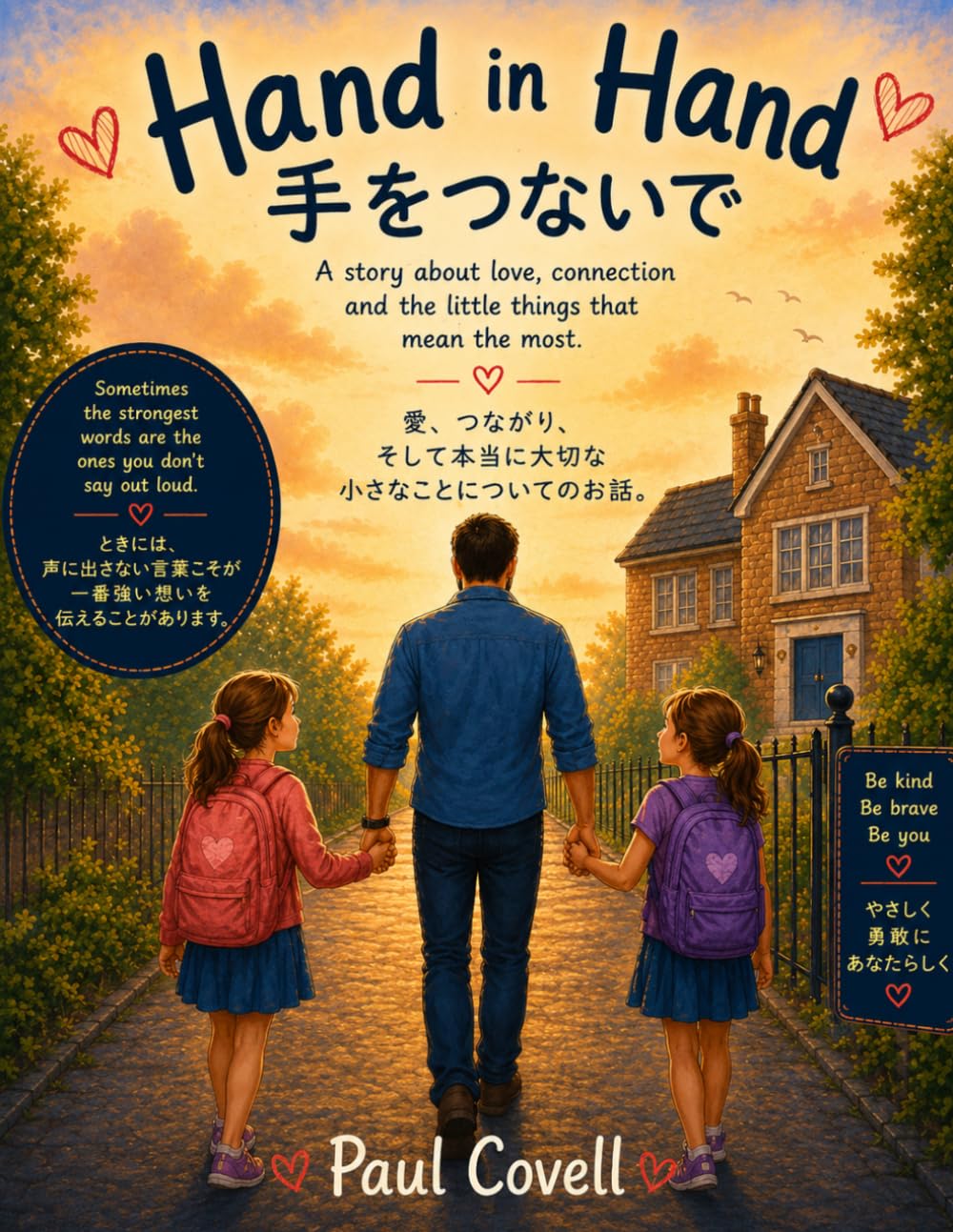 Hand in Hand 手をつないで: A Bilingual English–Japanese Storybook 英語と日本語のバイリンガル絵本