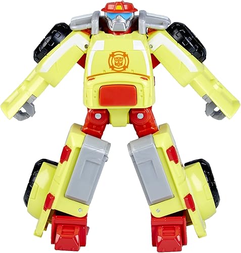 Playskool Figura de Fire Bot Héroes de Transformers Bot del Equipo de Rescate Playskool Figura de Fire Bot Héroes de Transformers Bot del Equipo de Rescate