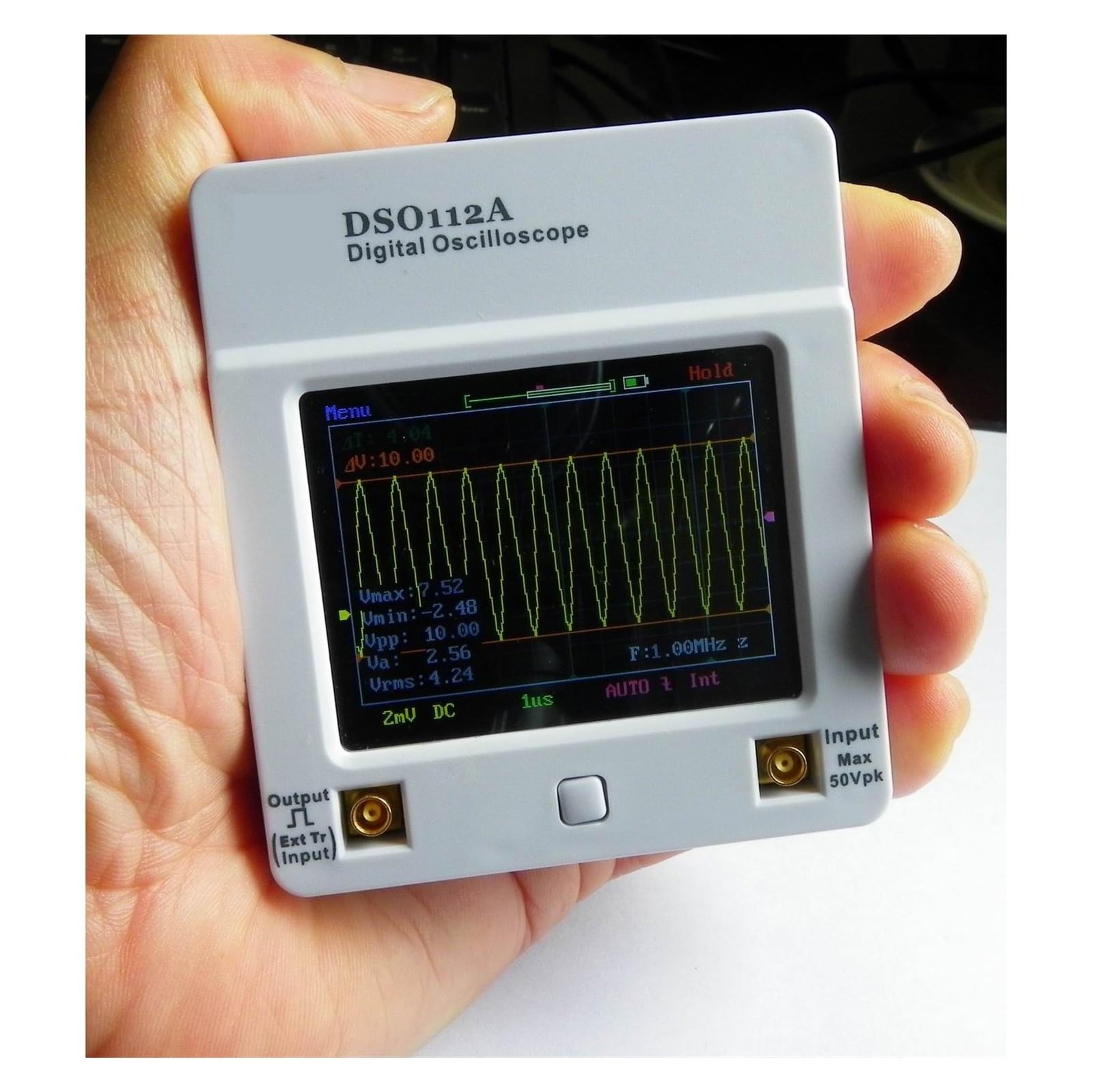 Osciloscopio digital, Osciloscopio digital de pantalla táctil portátil DSO112A, alcance reparación automóviles