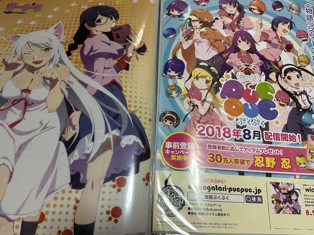 化物語 偽物語 ポスター 【公式通販】