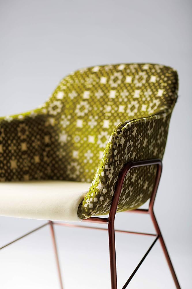 Amazon｜オリバー ダイニングチェア スチール 布 カッパー