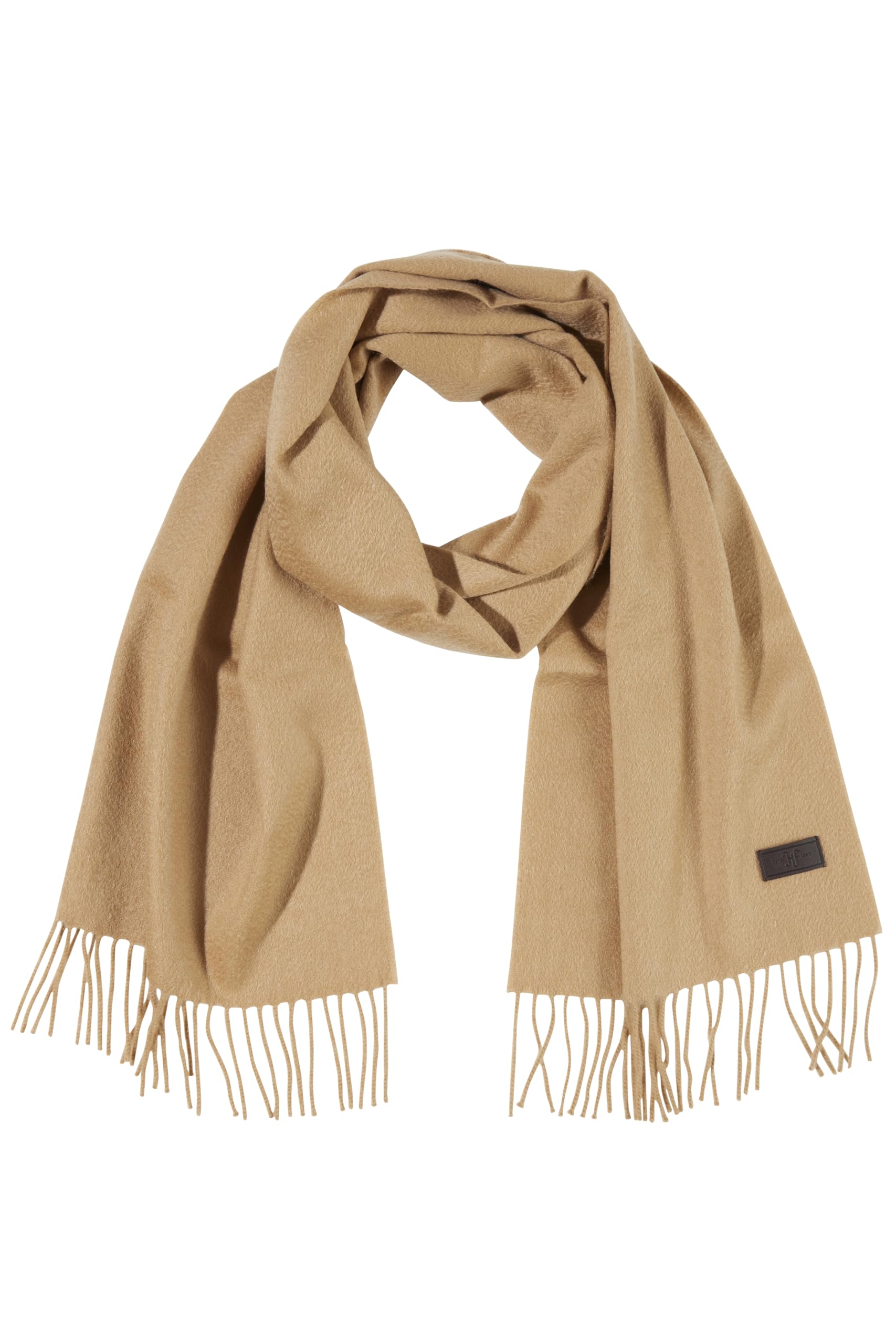 Hickey Freeman Solid 100% Cashmere Scarf for Men