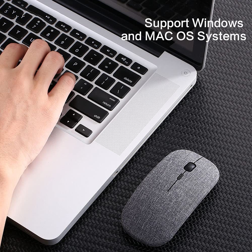 Mouse wireless sottile Mouse ottico da 2,4 GHz 1600 DPI Mouse wireless sottile Mouse ottico da 2,4 GHz 1600 DPI