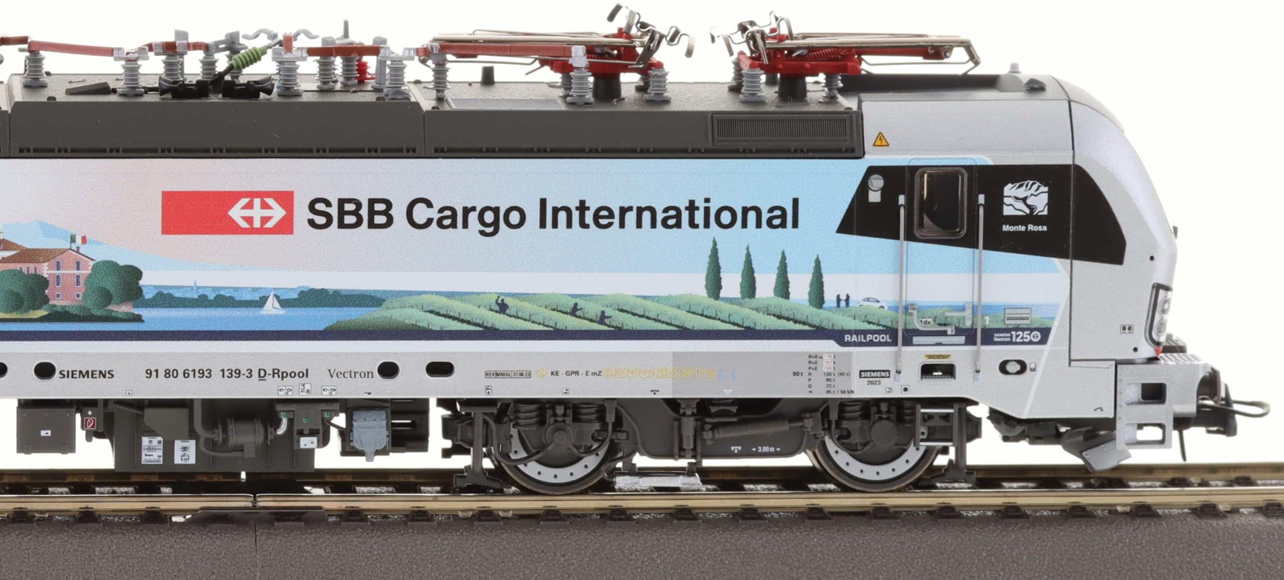 Roco 7510108 H0 E-Lok 193 139-3 'Italianpiercer', SBB-Cargo, Ep. VI, DC Sound