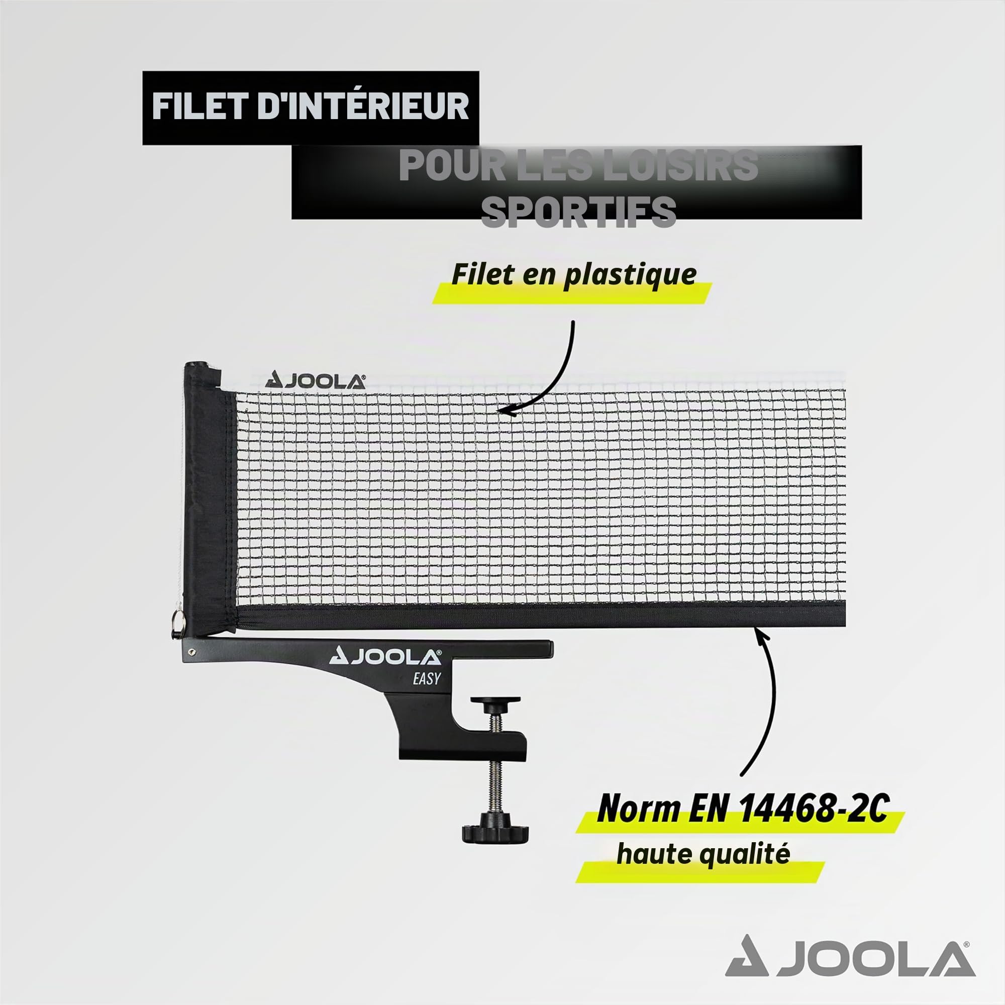 JOOLA EASY Ensemble filet et poteaux pour tennis de table
