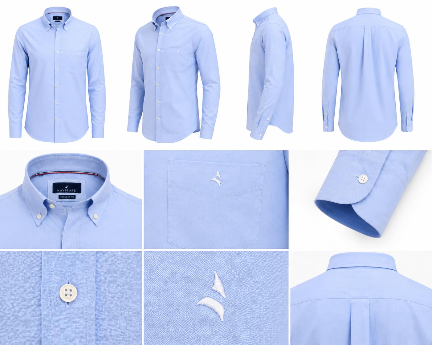NH3000 CAMICIA UOMO NAVIGARE M/L