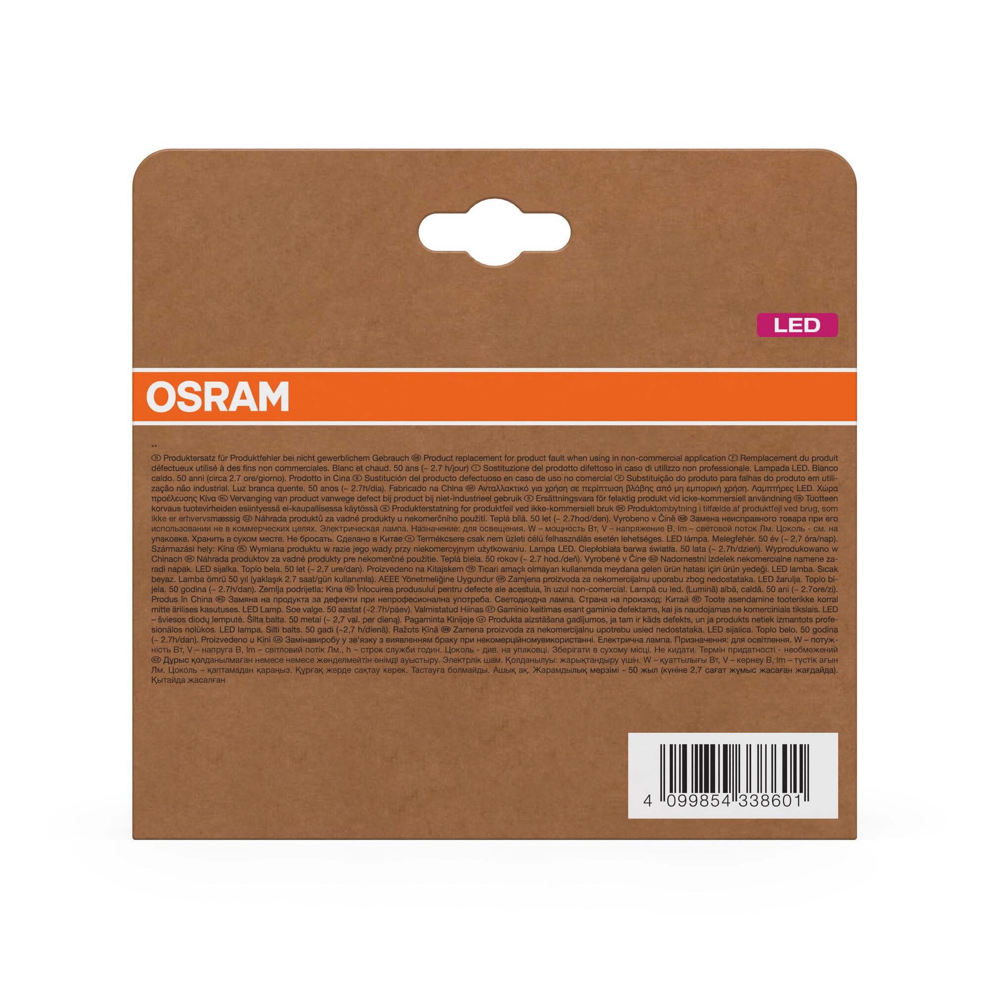 Osram Hocheffiziente LED Lampen mit Energieeffizienz Klasse A, Vorteilspack mit 3 Leuchtmittel, ersetzt herkömmliche 60W Glühbirnen… – Ansicht 6