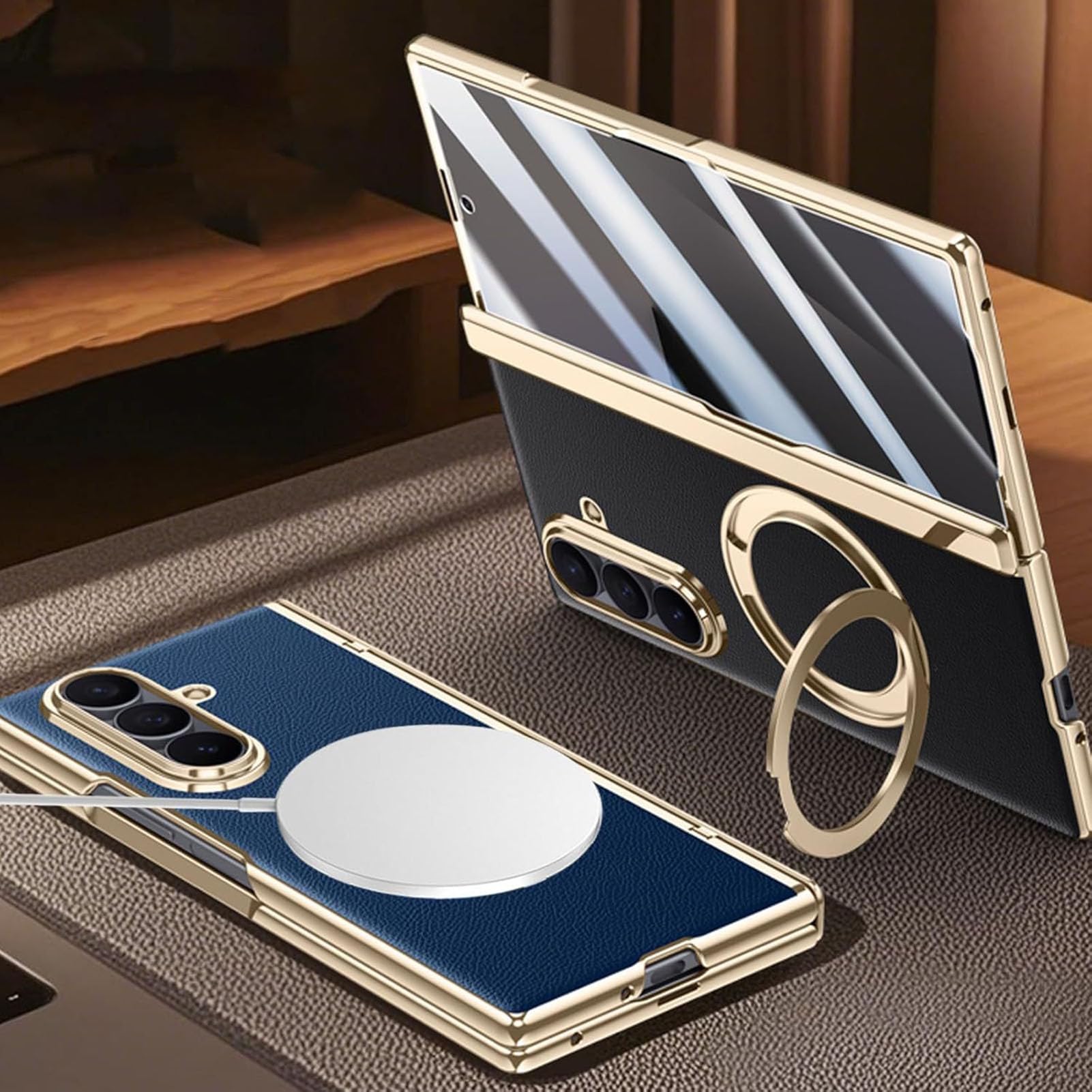 Chapada Funda Para Samsung Galaxy Z Fold 8 Ultra, Bisagra Antigolpes