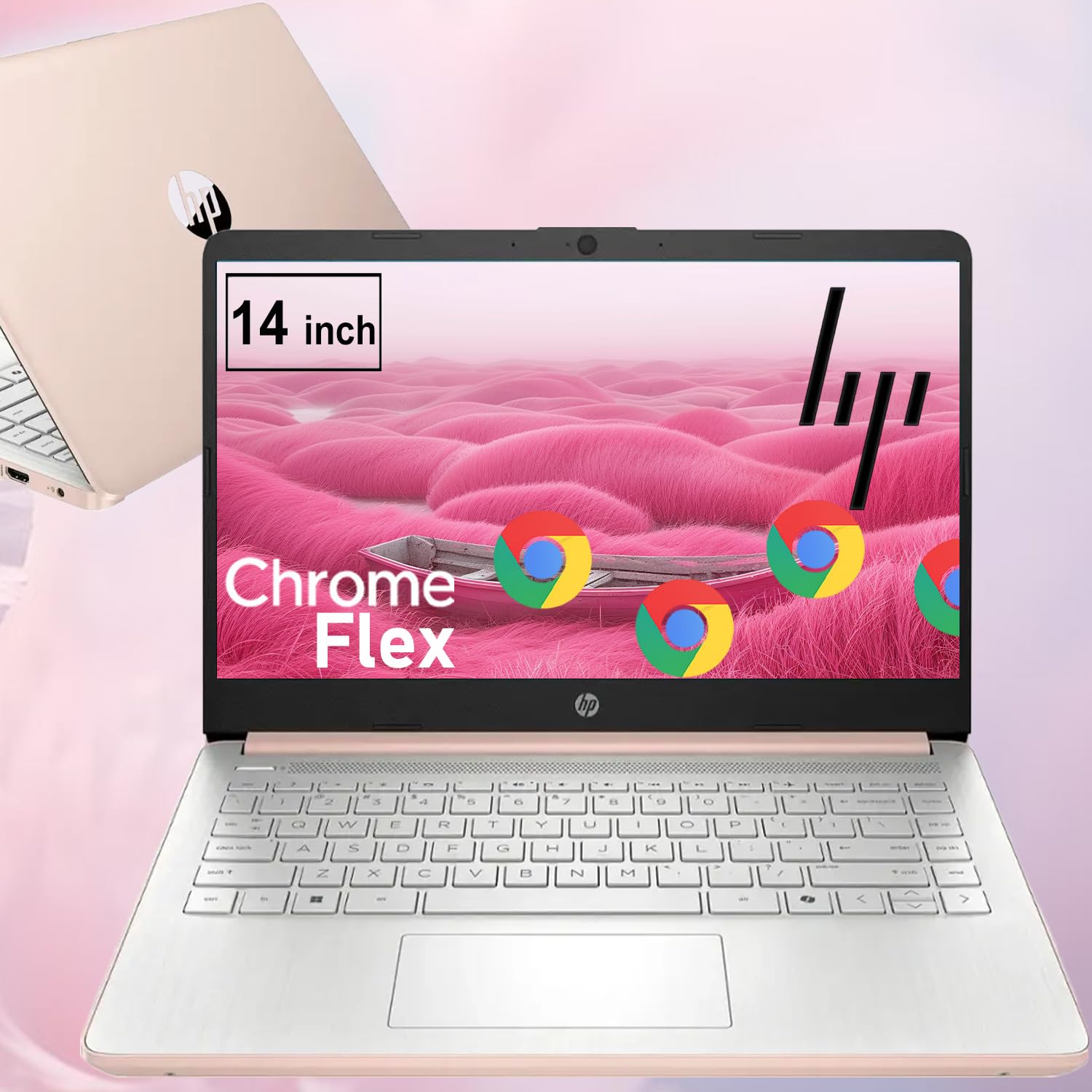 Amazon.com: HP 14 inch Student Chromebook Laptop, Intel Quad-Core