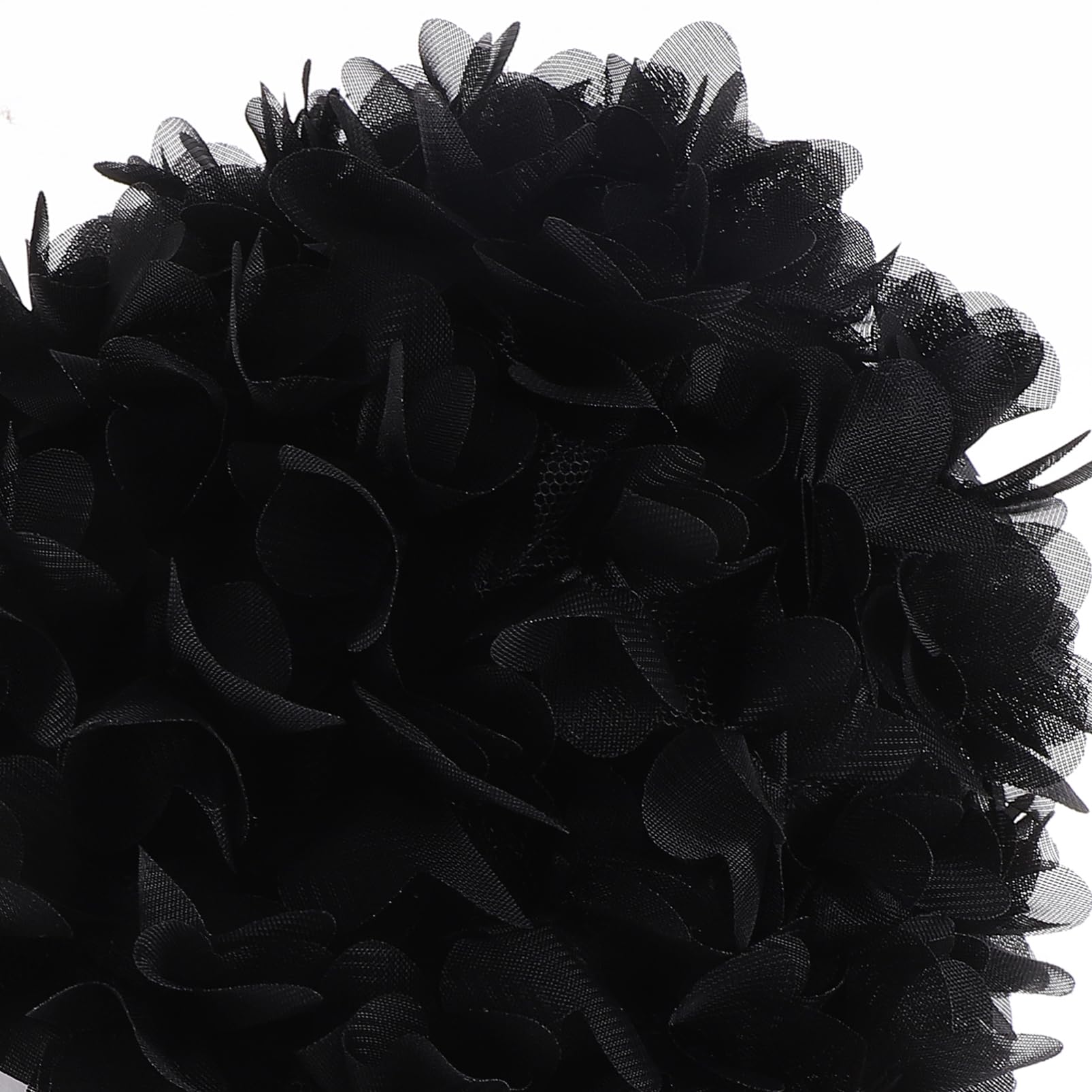 Cuffie da Nuoto Elastiche a Petalo, 2 Pezzi Rosa Nero per Donne | Nylon Leggero, Facile da Indossare e Togliere, Protegge i Chioma, Comfort in Piscina per Adulti