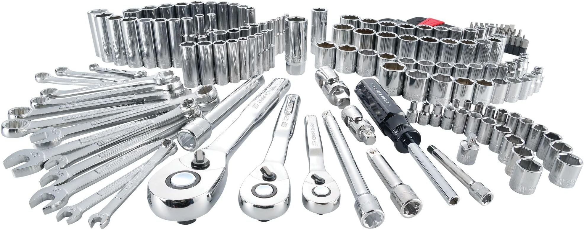 Mechanics Tool Set, SAE/Metric, 189-Piece (CMMT12034)