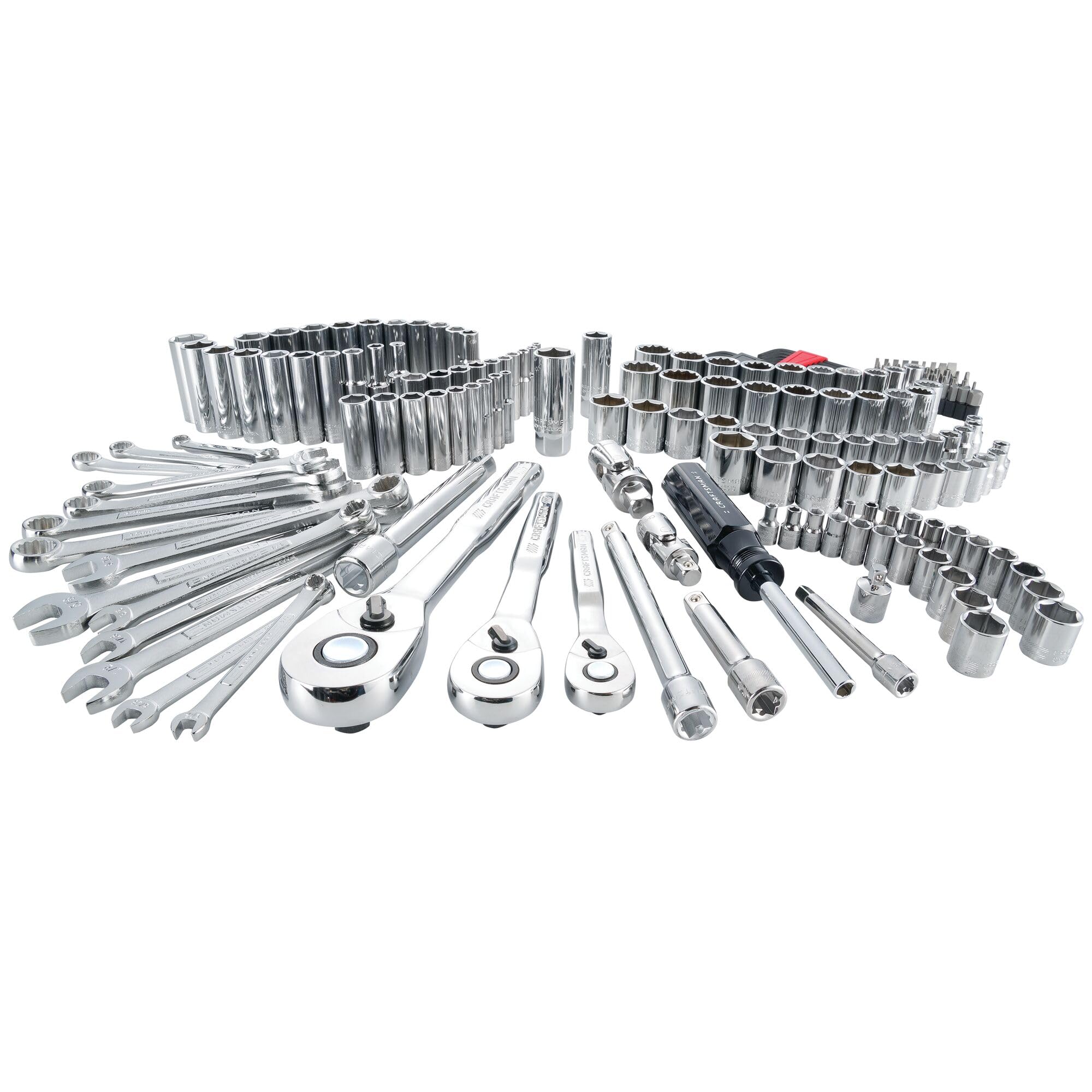 Mechanics Tool Set, SAE/Metric, 189-Piece (CMMT12034)