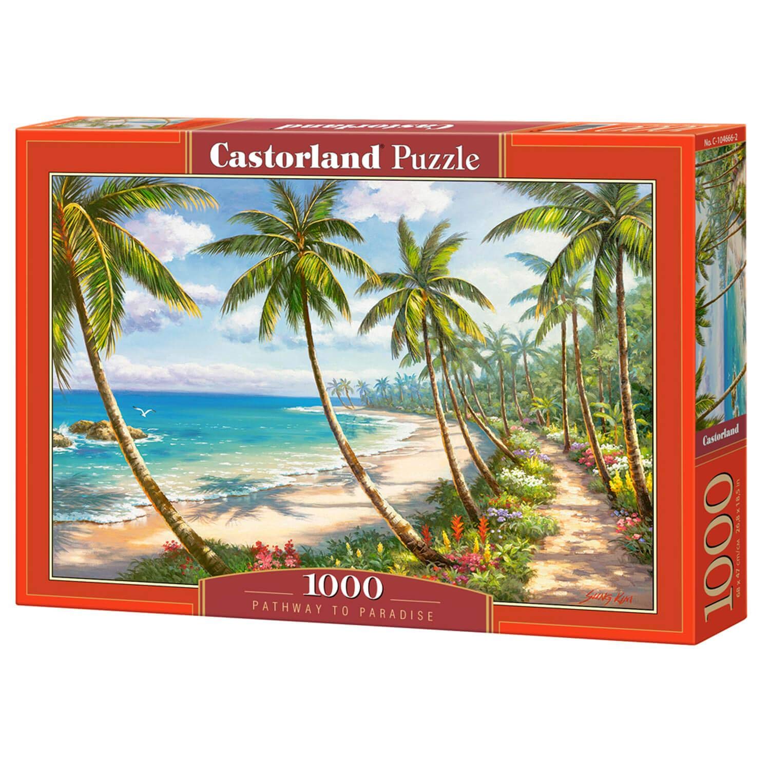 CASTORLAND 500 Piece Jigsaw Puzzle, Flowers in a Vase