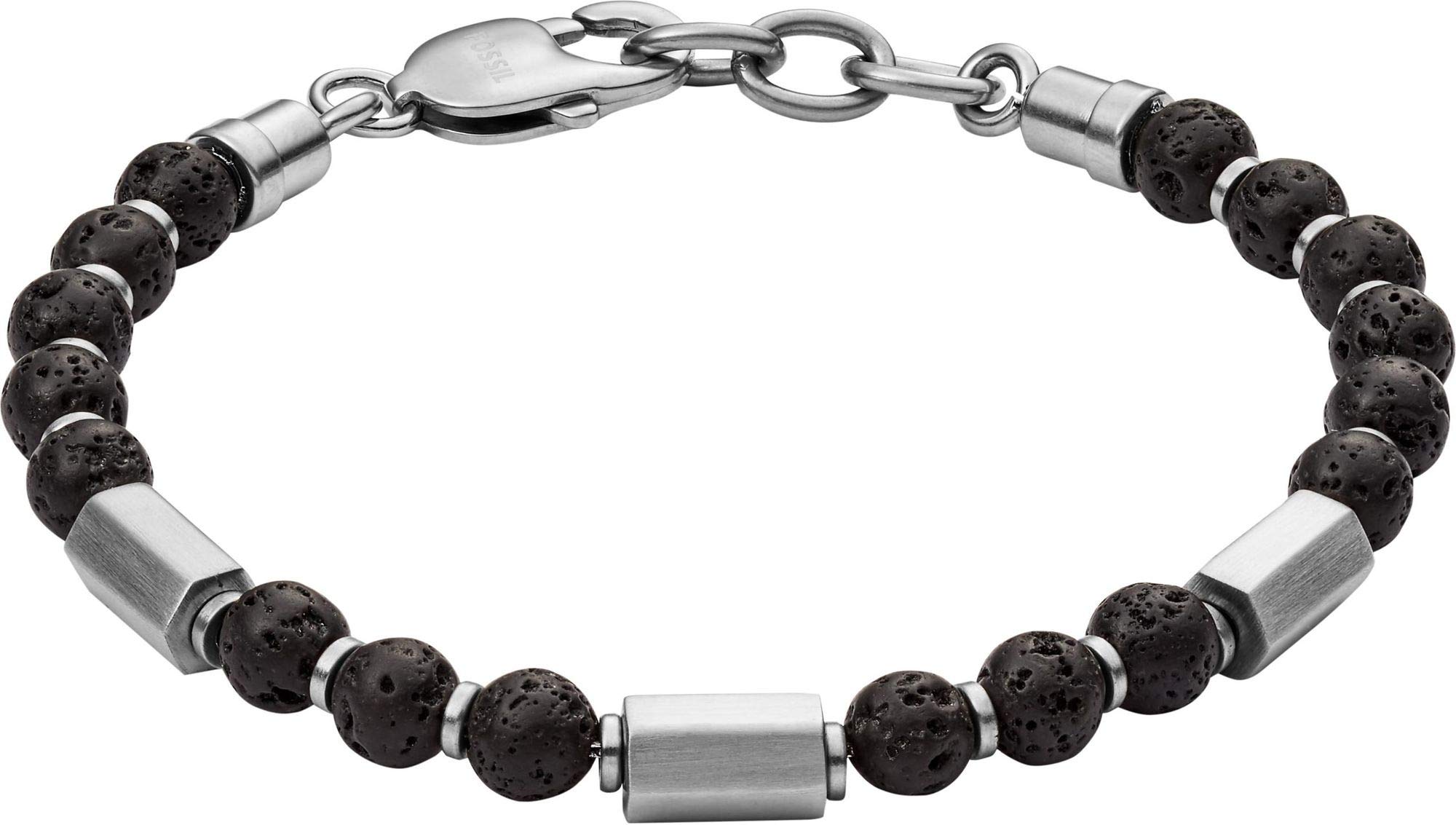 Fossil Men Stainless Steel Chain Bracelet JF03007040, Silver