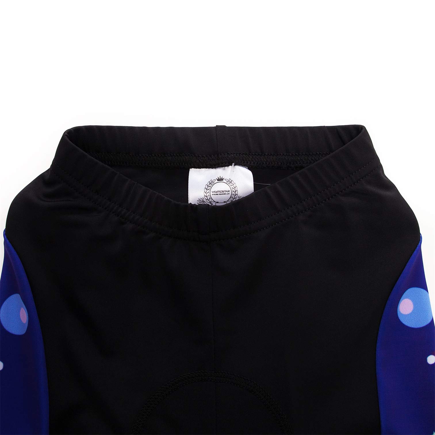 Conjunto de Pantalones Cortos de Jersey de Ciclismo Traje Acolchado Tops de Bicicleta para niños Camisa Montar en Bicicleta de montaña