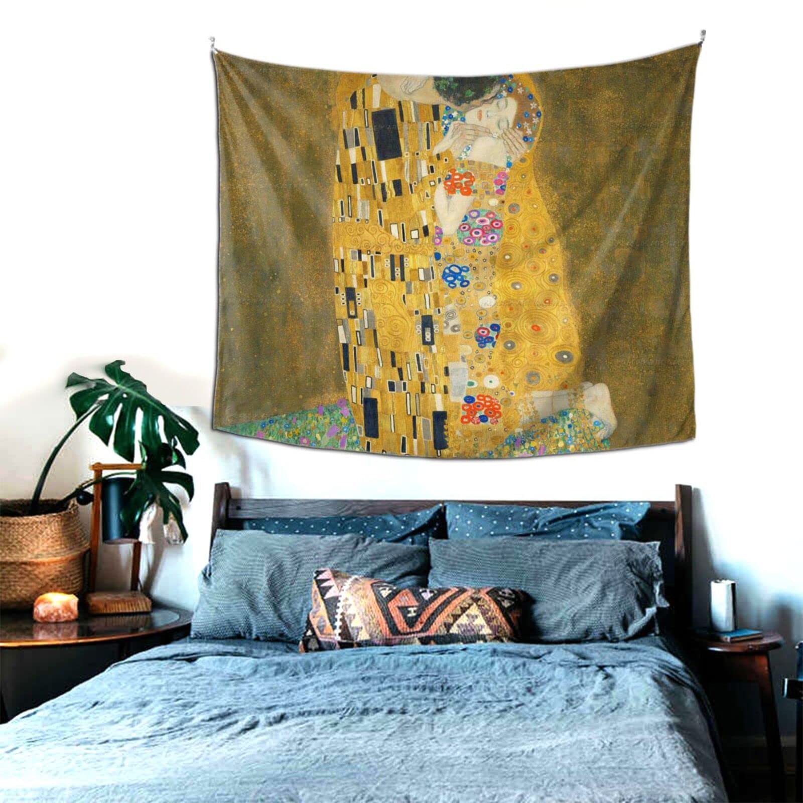 Amazon.co.jp: グスタフ・クリムト 接吻 1907-1908年柄 人気