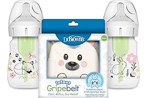 Dr. Brown's Anti-Colic Bottle with Gripe Belt for Gas Relief