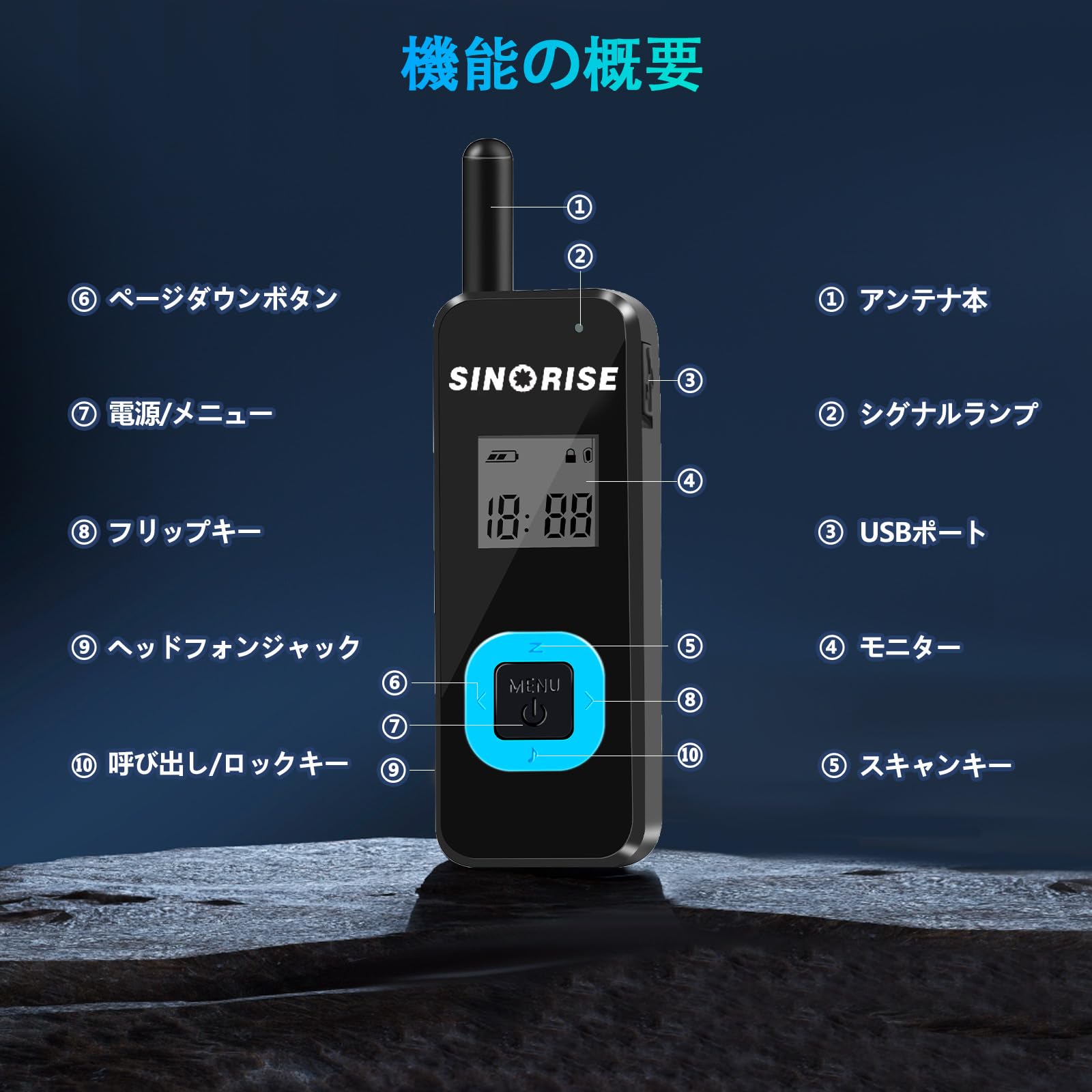 Amazon | 特定小電力トランシーバー ミニインターホン｜双方向無線通信