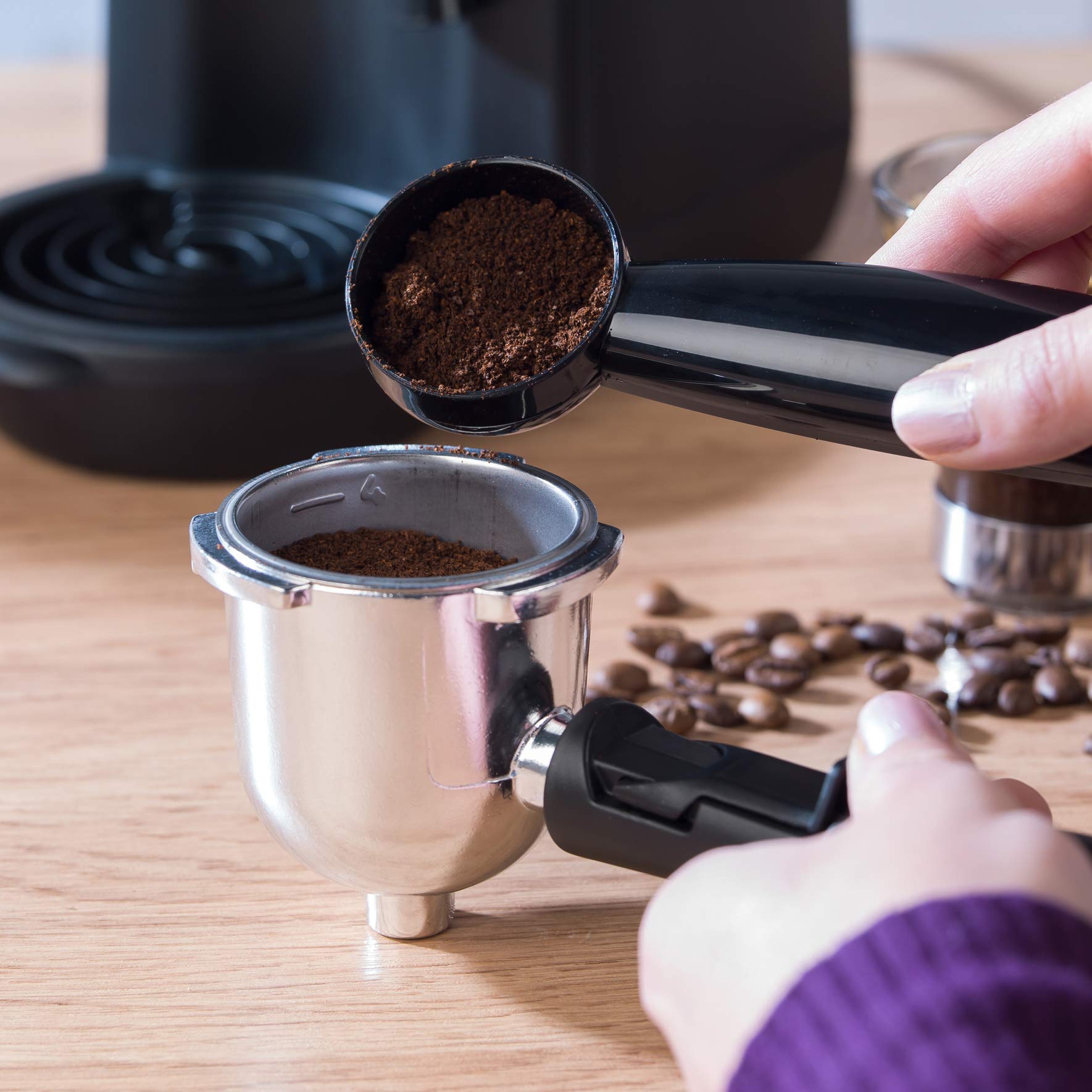 Salter® EK3131 Espressimo Barista Style Coffee Maker with 240 ml Glass