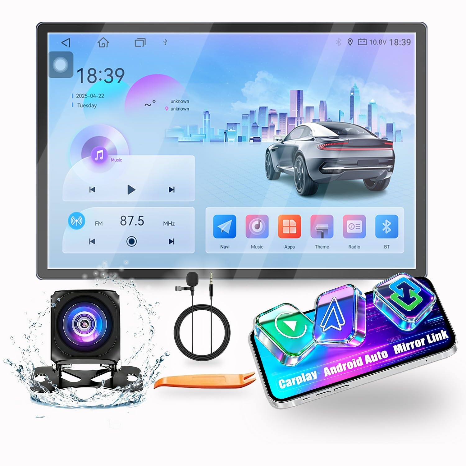 Amazon.com: for Mitsubishi Eclipse Cross 2017-2021 CarPlay Android
