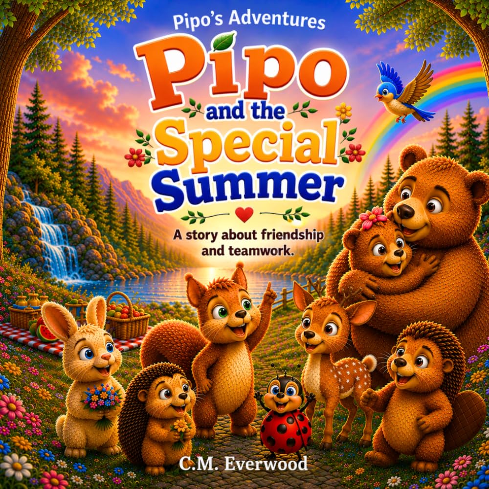 Pipo and the Special Summer: A Heartwarming Children’s Picture Book About Friendship, Teamwork, Kindness, and Summer Adventures for Ages 3–7 (Pipo’s Adventures)