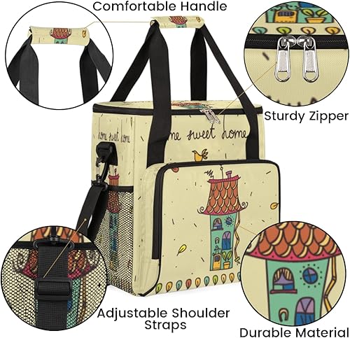 Miniatura 6 de Bird Sweet Home - Cafetera de transporte para Keurig K-Mini o K-Mini Plus K-Cup Pods almacenamiento portátil cafetera bolsa de viaje