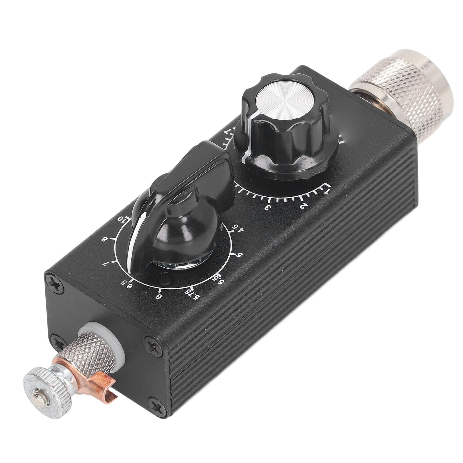 Antena HF Portátil Radio Onda Corta 3.5-470MHz 20W Aluminio Banda Completa para Uso Interior y Exterior