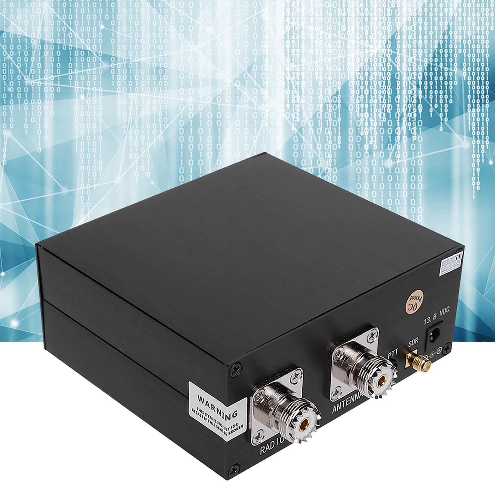 Walmeck Antenna Sharer SDR Transceiver Switch DC160MHz 100W Dispositivo in Lega di Alluminio per gli Appassionati di Radio