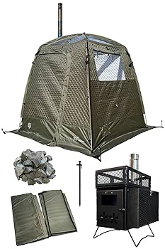 サウナテント　ストーブ付き　サウナストーン新品付き 楽天市場】サウナテント サウナストーブ サウナストーン セット