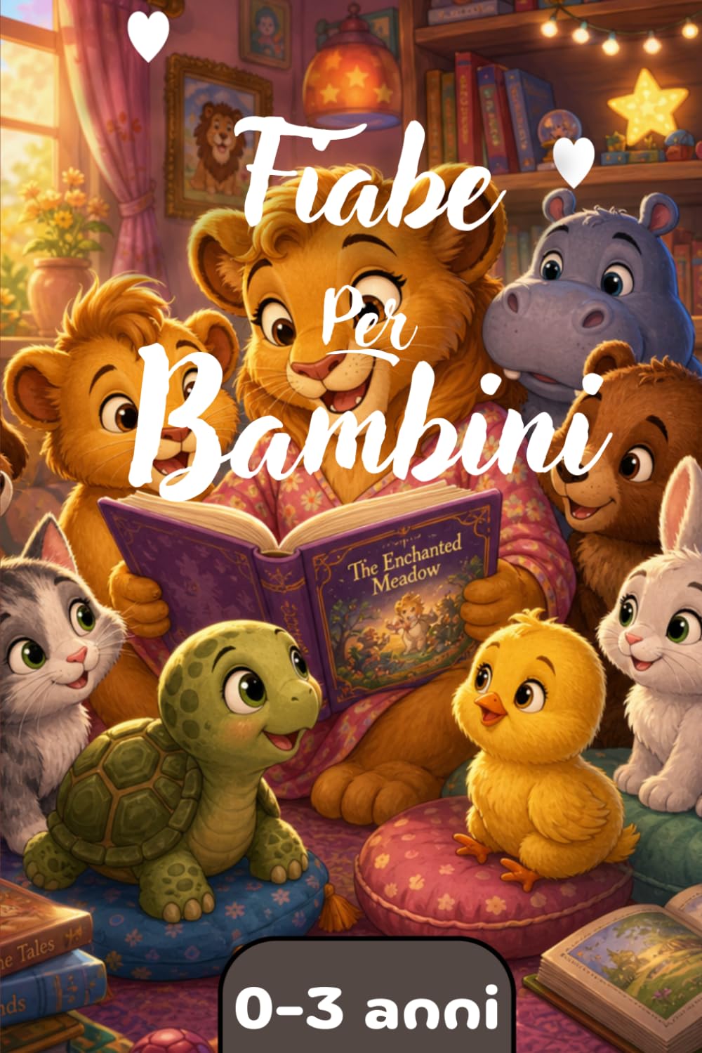 Fiabe per bambini e bambine 0-3 anni: dolci storie della buonanotte.: 10 magici racconti brevi illustrati a colori, con teneri cuccioli e mamme ... e per rassicurare e accompagnare la nanna.