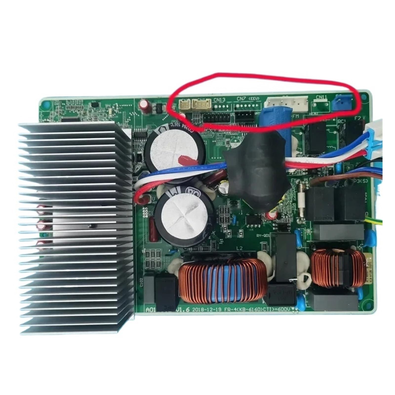 Qrsvjzqxklc Blue Compatible For Tcl， Air Conditioning Computer Board A010313 A010302 210901942A 31201-00043(Blue)