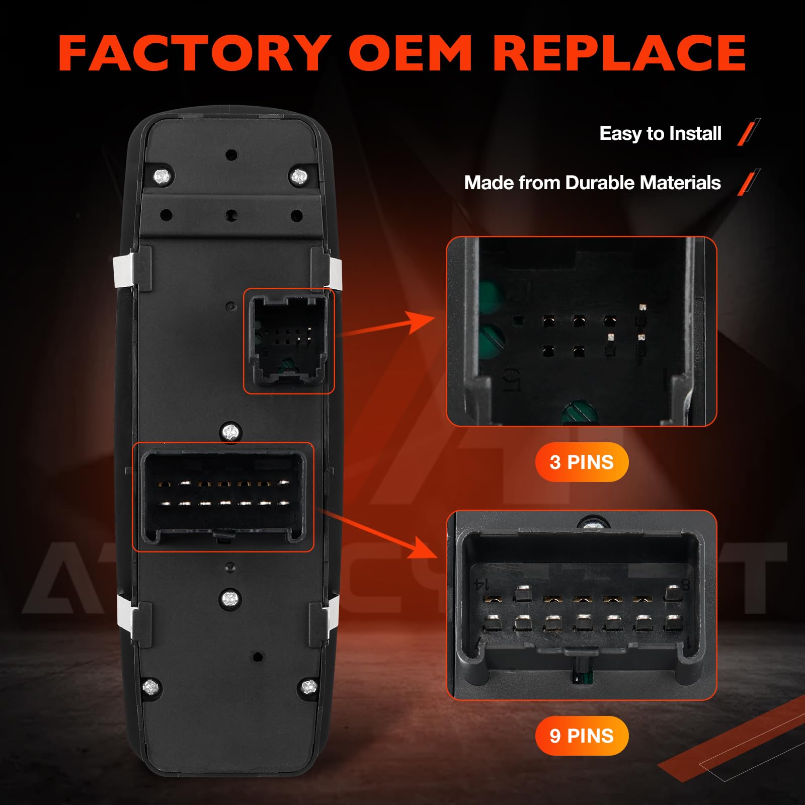 Amazon.com: Power Window Switch Driver Side Master Control Button