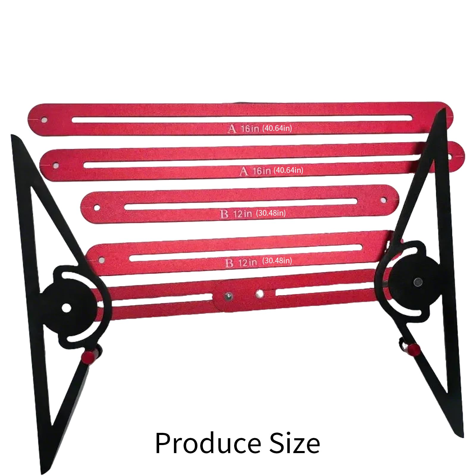 Gabarits d'outils de mesure efficaces pour les marches d'escalier pour des tâches de planification et de construction efficaces