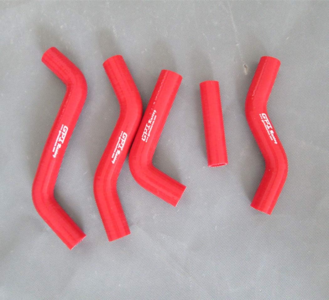 For SUZUKI RMZ250 RMZ 250 2007-2009 Silicone Radiator Hose 07 08 09 (Red)