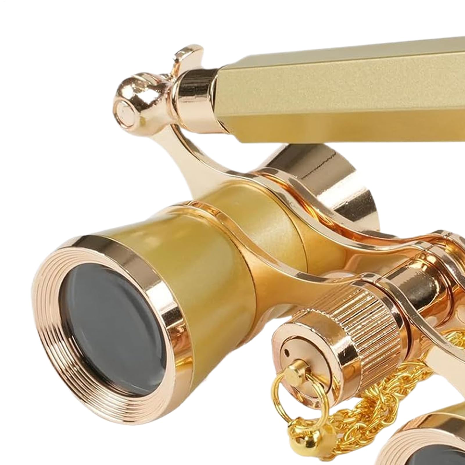 Occhiali da teatrale vintage - Binocolo ad ingrandimento ad alta potenza 10x25 con elegante costruzione in Design pieghevole compatto incluso di velluto di lusso