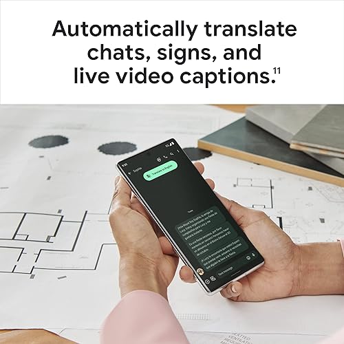 Miniatura 10 de Google Pixel 6 Pro - Teléfono Android 5G - Smartphone desbloqueado con cámara avanzada Pixel y lente teleobjetivo - 128GB - Blanco nublado