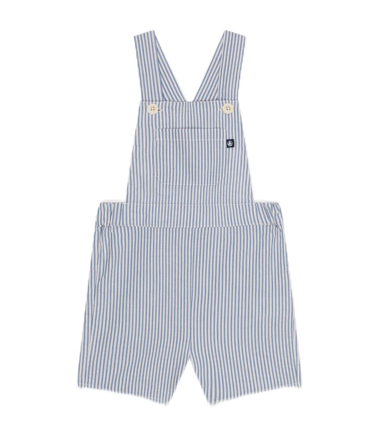 Petit Bateau Salopette Celeste A09JT 05 GAULOISE/Marshmallow