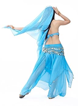 Belly dance ハロウィンコスプレ Amazon.com: BellyLady Halloween Belly Dance Costume, Halter