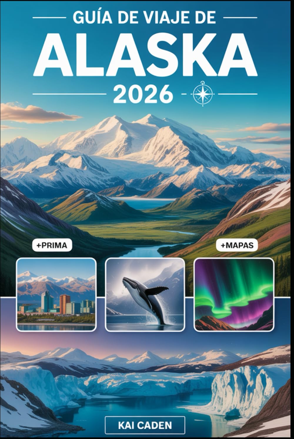 Guía de viaje de Alaska 2026: Explore Anchorage, el Parque Nacional Denali, los fiordos de Kenai, Juneau, Fairbanks, los glaciares, las aventuras de ... en el estado más grande de los Estados Unidos