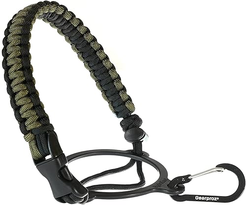 Gearproz - Asa de cuerda de paracaídas para Hydroflask - Asa de correa de supervivencia de cuerda de paracaídas núm. 1 de Estados Unidos, para
