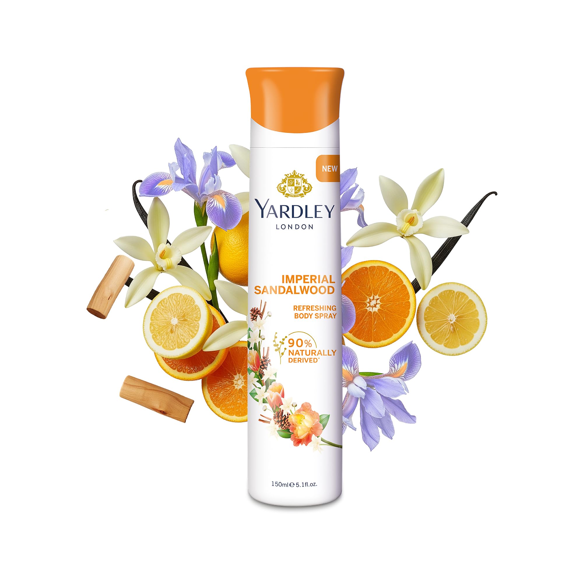 Yardley London Imperial Jasmine Perfumed Deo For Women, 150ml