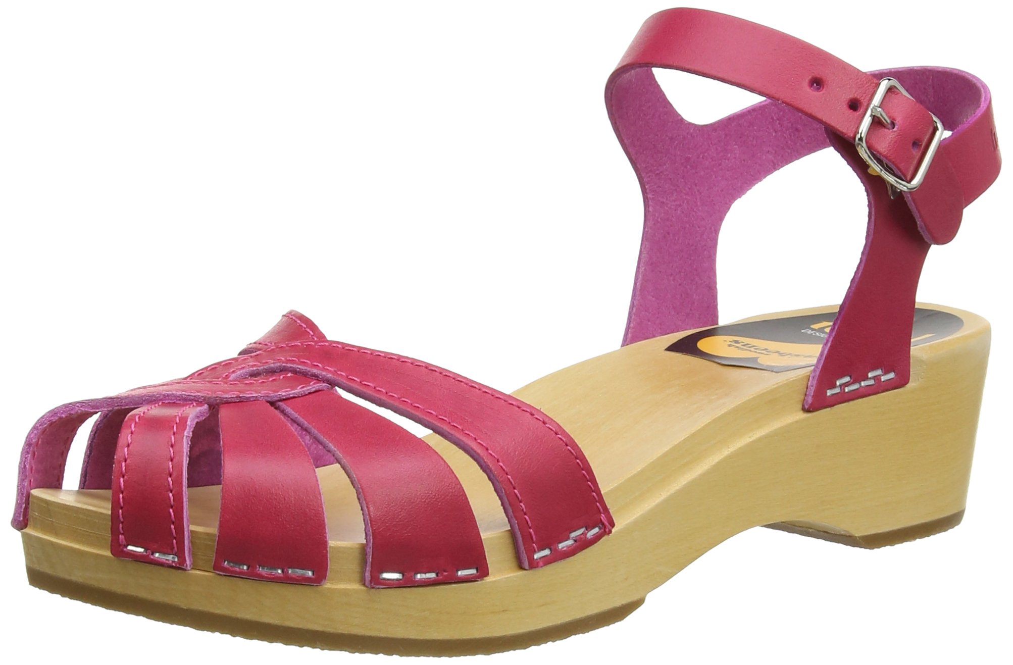 swedish hasbeens Women's Cross-Strap Debutant Platform Sandal